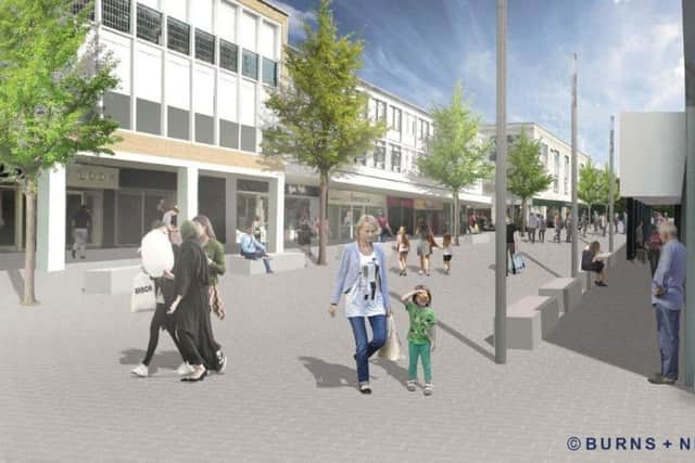 Planned improvements to the Queensway, Crawley