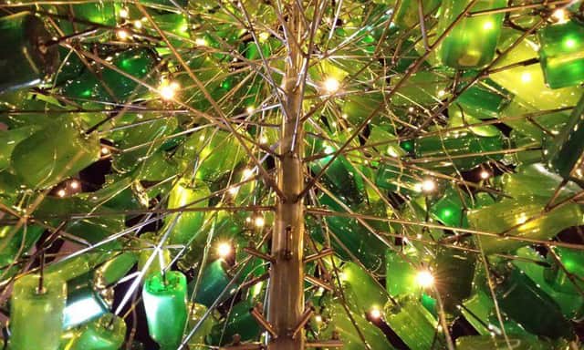Bognor Light Switch on. Christmas tree sculpture.