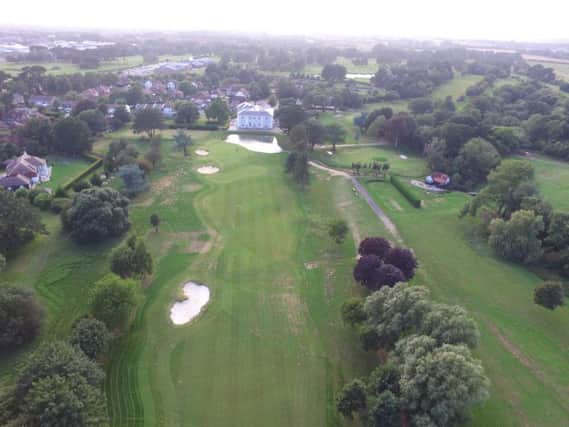 Ham Manor's new 18th and short game area