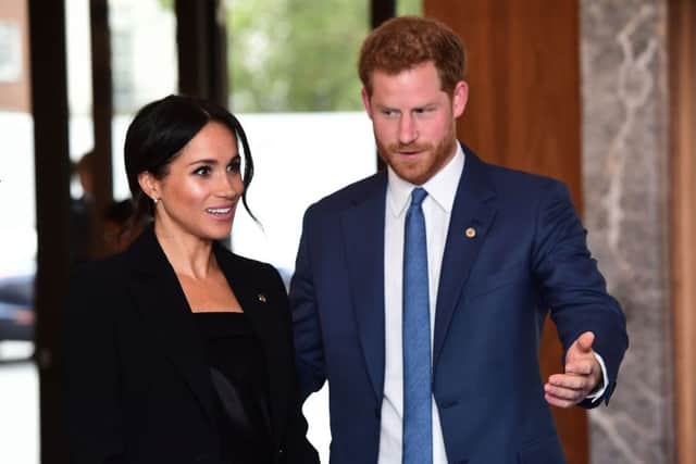 The Duke and Duchess of Sussex (Photo credit: Victoria Jones/PA Wire)