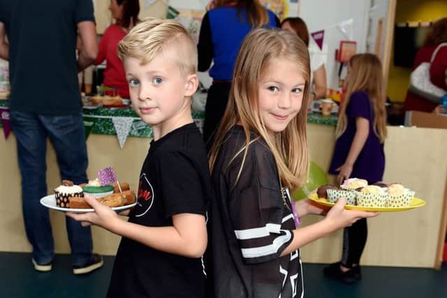 MacMillan Coffee Morning.

A coffee morning is being held to raise money for the  Macmillan charity, in memory of Dr Ben Ross, who lost his life to cancer at the age of 89.

Pictured are L-R Freddie Fairhall (6) and Isabelle Wood (8). 


Bolnore Village School, Middle Village, Haywards Heath, Mid Sussex. 

Picture: Liz Pearce 29/09/2018

LP181568 SUS-180930-140955008