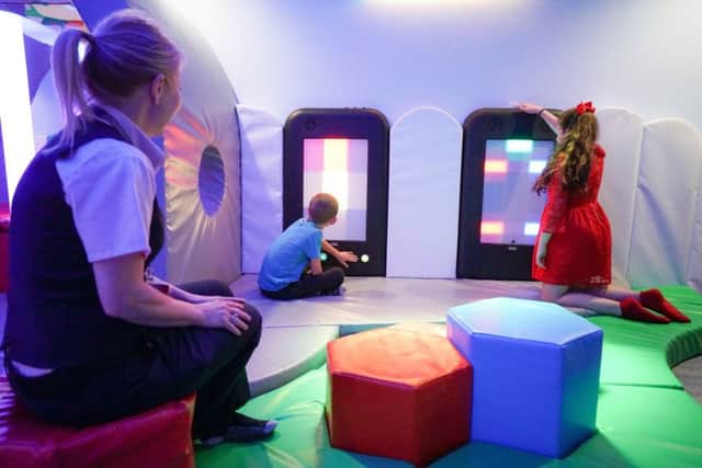 Gatwick Airport has opened a sensory room