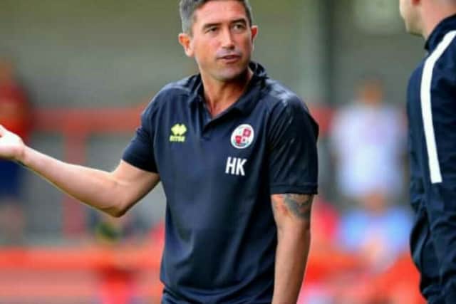 Former Crawley boss Harry Kewell is now in charge of Notts County