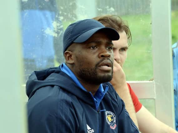 Billingshurst boss Luis Freitas was pleased with his side's display in the last ten minutes in their 3-1 home win over Wick in Division One on Saturday. Picture by Kate Shemilt.