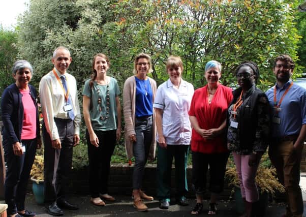 Hospice staff involved in developing the new carers service.