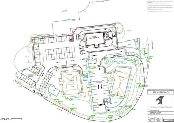 Costa Drivethru site plan approved 17/01863/FUL