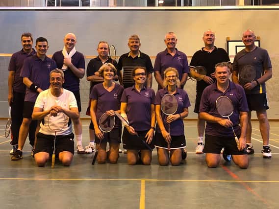 Members of Bognor Badminton Club, who are throwing sessions open to new members