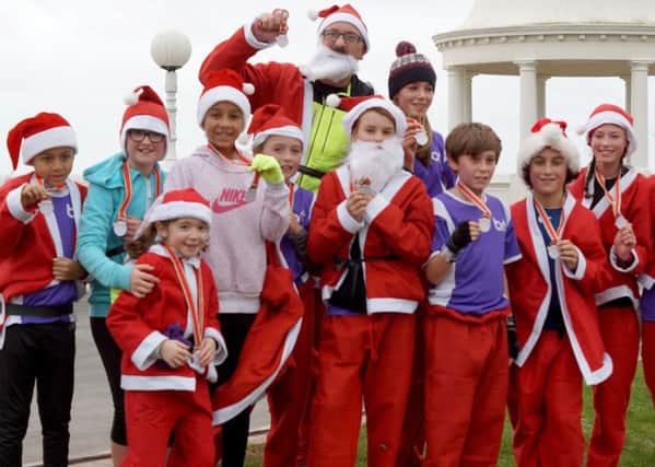 Bexhill Lions' Family Santa Dash 2015. Photo by Derek Canty. SUS-150612-131717001