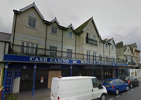 The former arcade building in Waterloo Square, Bognor Regis (photo from Google Maps Street View)