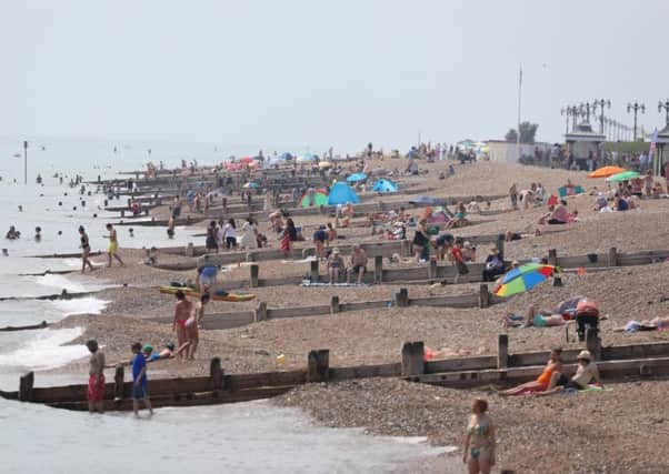 After a busy summer on Worthing beach, it will be 'put to bed' for winter with a community beach-clean