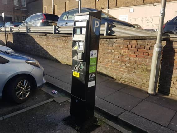 Brighton parking meter