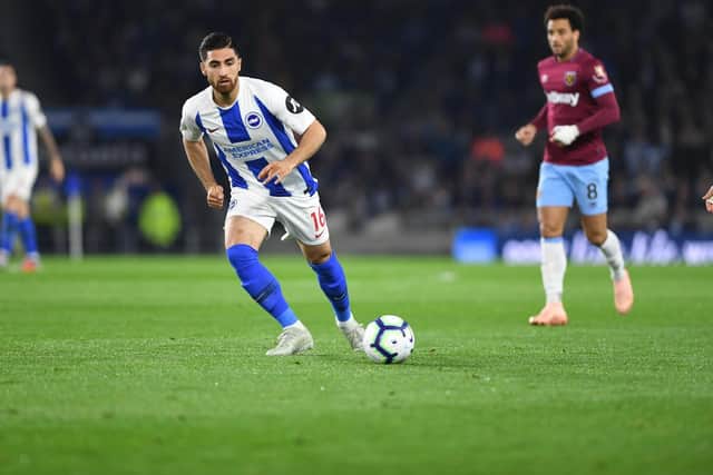 Iranian Alireza Jahanbakhsh was handed his first Premier League start for Albion this evening. Picture by Phil Westlake (PW Sporting Photography)