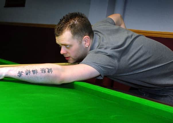 Jimmy Robertson is through to the semi-finals of the European Masters in Belgium