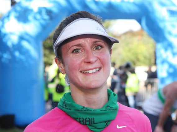 Women's half marathon winner Emily Iredale from Midhurst Milers / Picture by Derek Martin