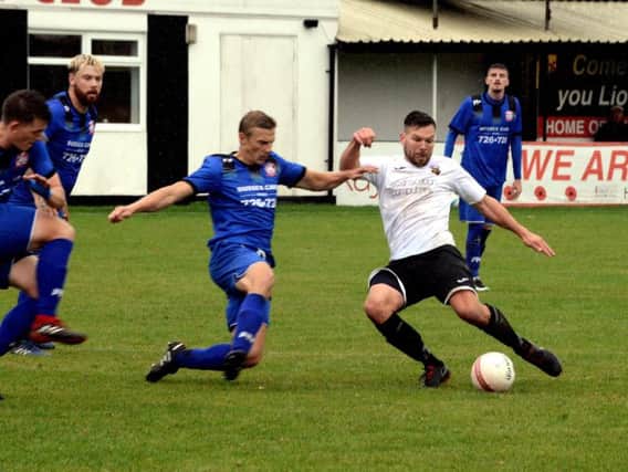 Pagham on the attack against Langney / Picture by Kate Shemilt