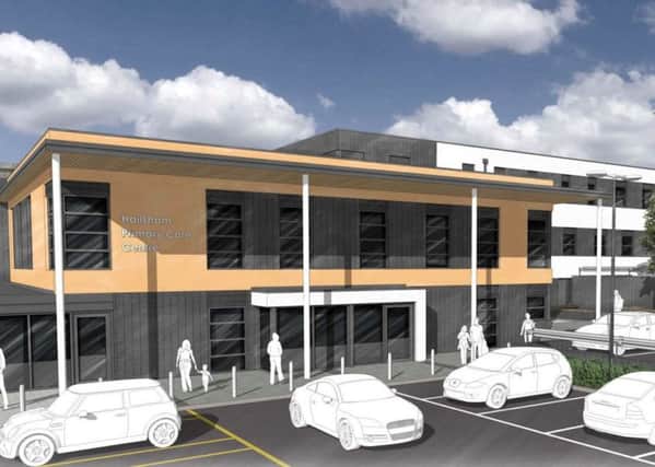 Plans for a new medical centre in Hailsham