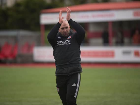 Worthing boss Adam Hinshelwood. Picture by Marcus Hoare
