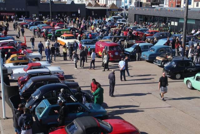 Hastings Week 2018: Classic Car Show. Photo by Alan Roberts. SUS-180810-071749001