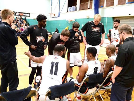 Worthing Thunder overcame Hemel Storm on Saturday. Picture by Graham Hodges