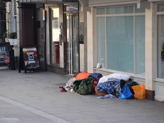 Rough sleeping in Brighton and Hove is on the rise
