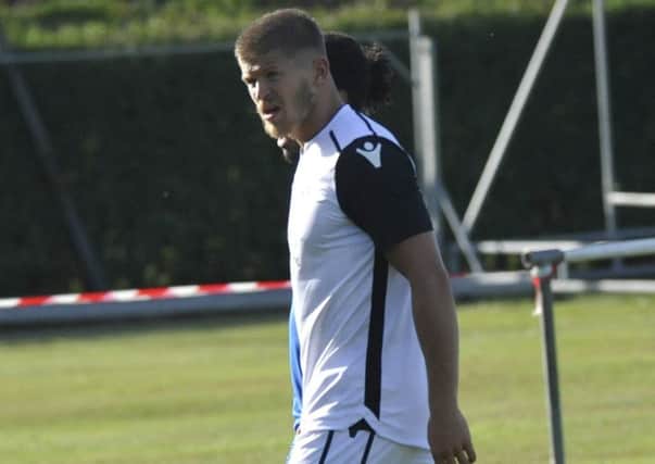 Jack Shonk struck twice for Bexhill United in their 3-1 win at home to Sidlesham, taking his tally for the season to 16.