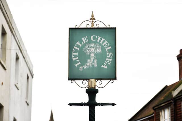 Little Chelsea sign in Eastbourne (Photo by Jon Rigby)