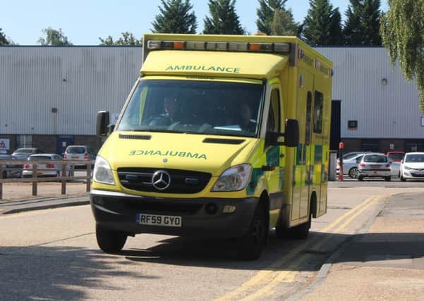 South East Coast Ambulance Service stock picture SUS-160404-151250001