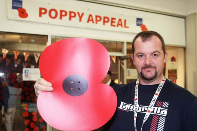 Jonathan-Paul Finch, poppy appeal organiser