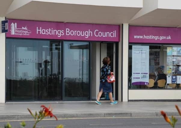 Hastings Borough Council is run from Muriel Matters House