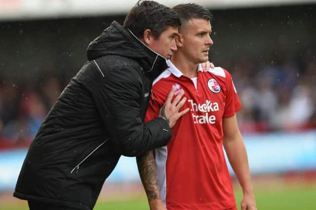 Harry Kewell with Dean Cox