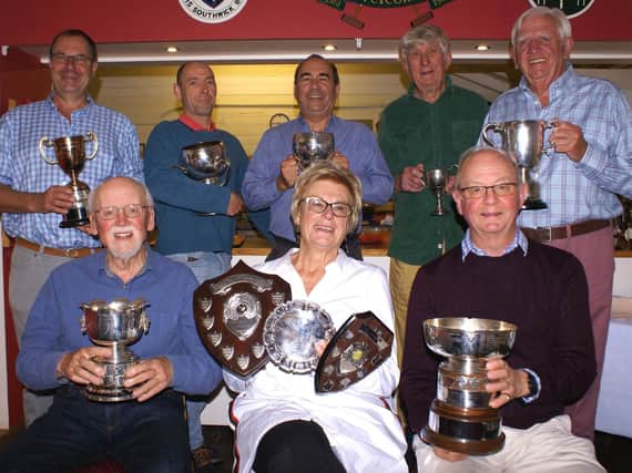 Trophies were handed out at the Sussex County Croquet Club end-of-season dinner