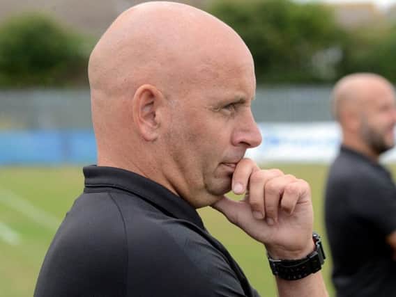 Daren Pearce, manager at Selsey / Picture by Kate Shemilt