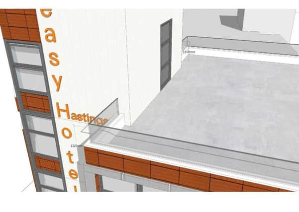 Plans for easyHotel in Hastings