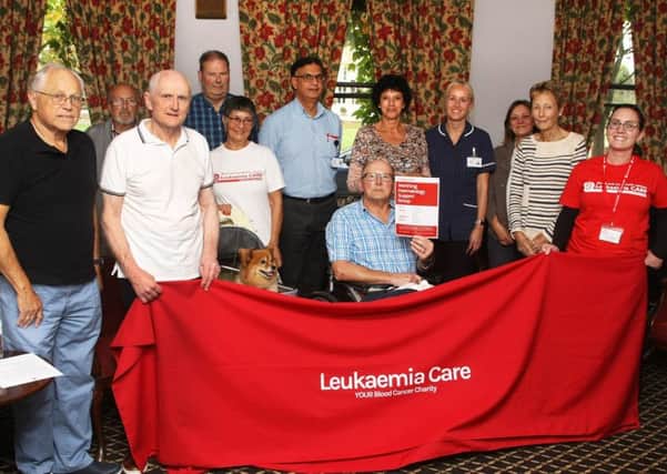 The Worthing Haematology Support Group has been set up by Leukaemia Care, a national charity providing advice and support to anybody who has been affected by blood cancer. Picture: Derek Martin DM18102274a