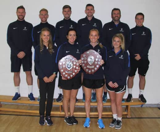 The PE department at Durrington High School. Back row (left to right) Tom Pickford (Director of PE), Nathan Poole, Ryan De Gruchy, James Crane, John Fuller, Paul McCafferty. Front row (left to right) Maisie Trafford, Louise Wallis-Tayler, Lizzie Wolstenholme, Lauren Chaitow.