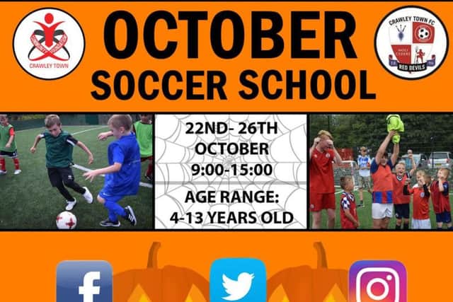 October Soccer Schools