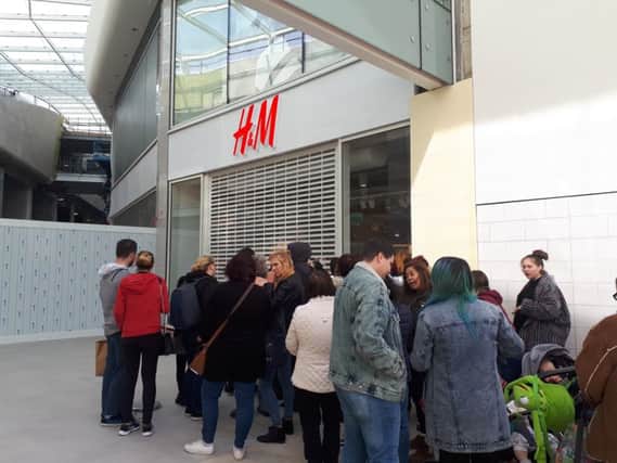 Eastbourne H&M opening