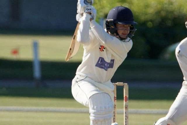 Tom Hinley in action