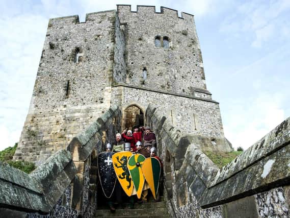 Knights in Arundel Castle!