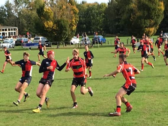Heath U16s worked hard to record a narrow win over Cranleigh