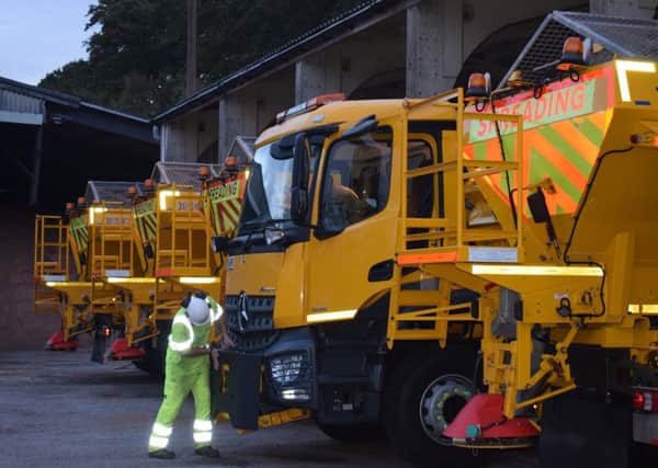 The gritters are ready