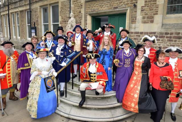 National Town Criers' Championship, part of Hastings Week. SUS-181014-093332001