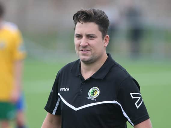 Horsham manager Dominic Di Paola. Picture by Derek Martin