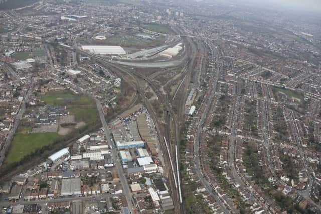 The Croydon bottleneck (Photograph: Network Rail)