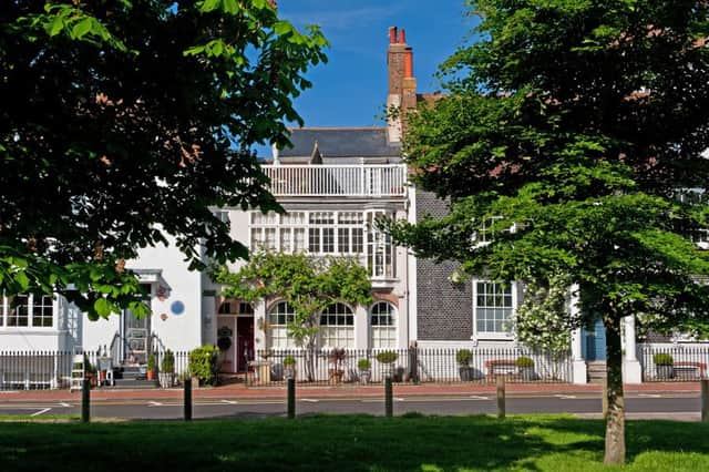 Aubrey House in Rottingdean was the holiday home of artist Edward Burne-Jones