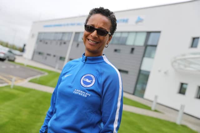 Hope Powell, picture by Paul Hazlewood/BHAFC