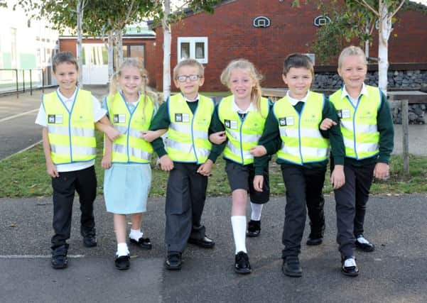 Pupils from White Meadows Primary Academy in Littlehampton are learning about International Walk to School Month throughout October