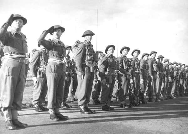 Commandos of the Second World War in Eastbourne SUS-181017-090737001