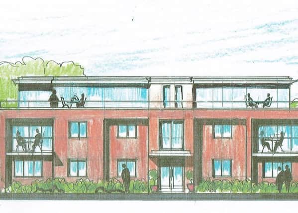 Plans for new homes at the Storrington Squash Club site