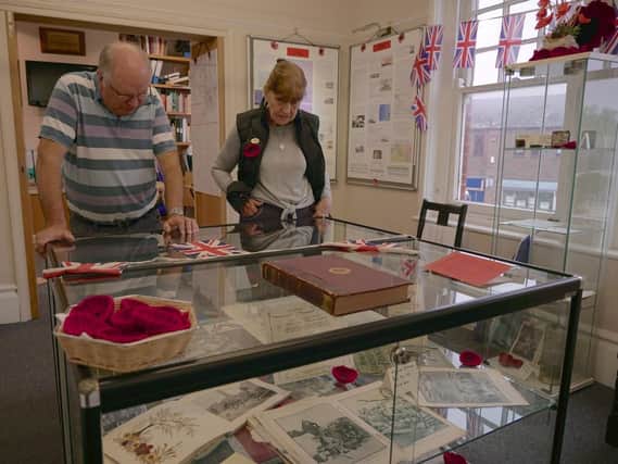The WW1 exhibition at Emsworth Museum is proving popular / Picture by John Tweddell